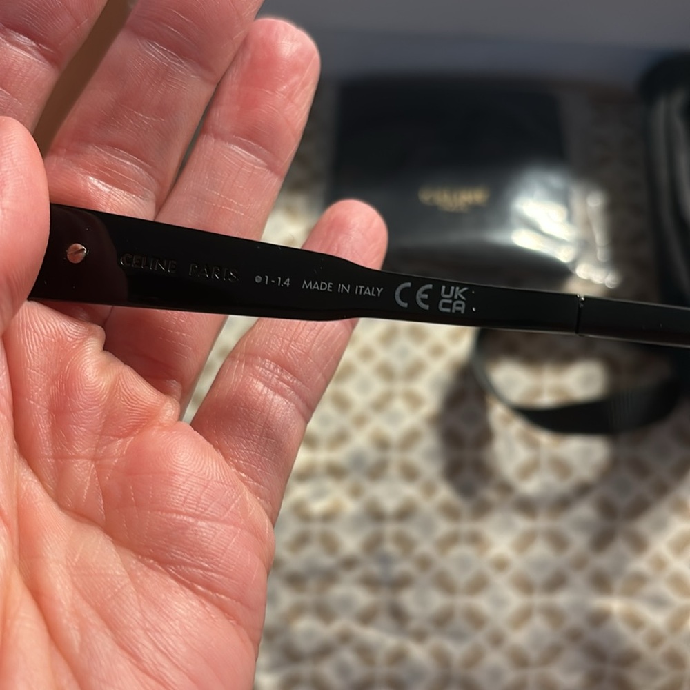Celine Metal Triomphe 57MM Pilot Sunglasses - Picture 7 of 9